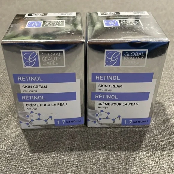Global Beauty Care Retinol Akin Cream anti-aging 1.7oz - Picture 1 of 7